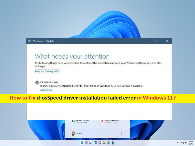 Cómo Reparar La Instalación Del Controlador Cfosspeed Falló En Windows