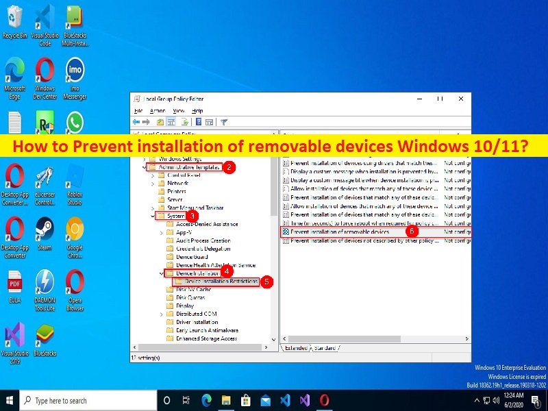 Cómo Evitar La Instalación De Dispositivos Extraíbles Windows 1011