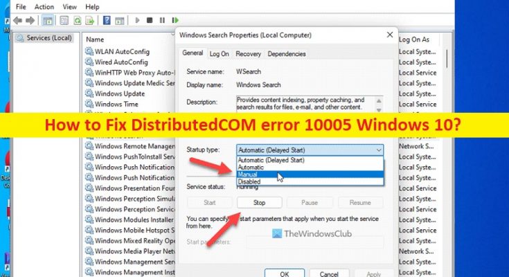 Cómo reparar el error DistributedCOM 10005 Windows 10 [Pasos] – Techs ...