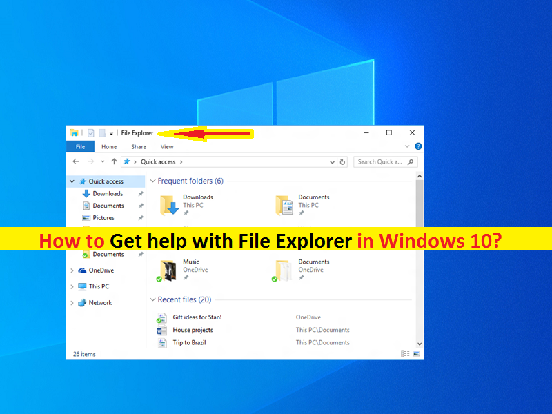 Comment Obtenir De Laide Dans Windows 10 4165