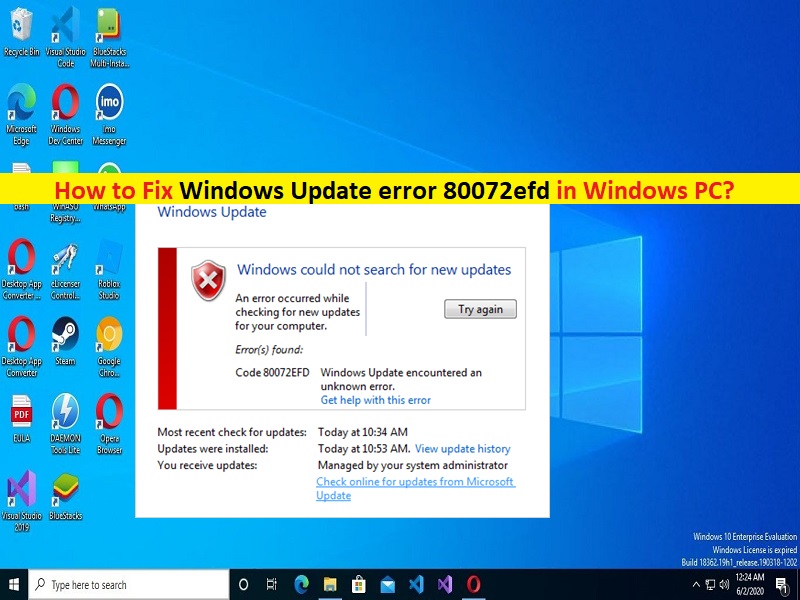 80072efd windows update sbs 2011 vpn