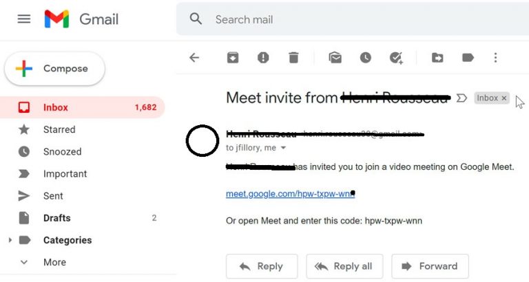 how to send google meeting invite from gmail