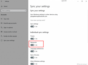 How do I Sync my settings in Windows 10 [Steps] – Techs & Gizmos