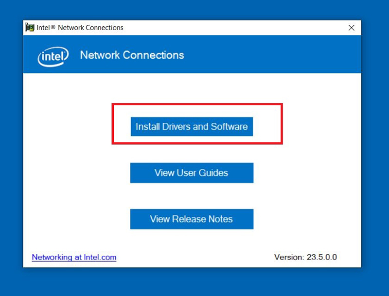 intel pro 100 ve network connection driver download windows 10