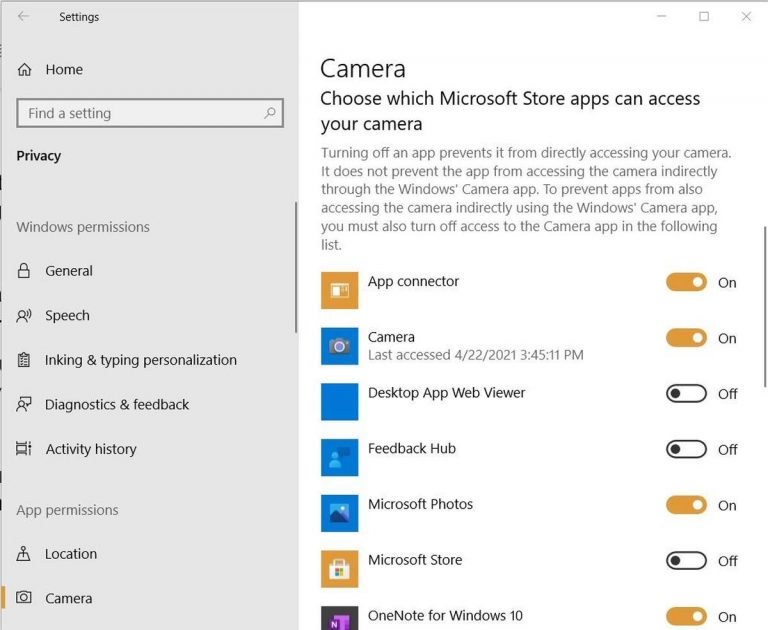 How To Fix Camera App Error Code 0xa00f4288 In Windows 10 [Steps ...