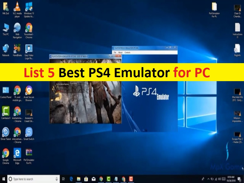 Emulator ps4 pcsx4, is