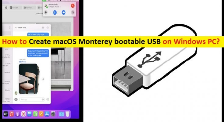 how to create a bootable macos usb