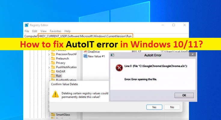 How to fix AutoIt error Windows 10/11 [Steps] – Techs & Gizmos