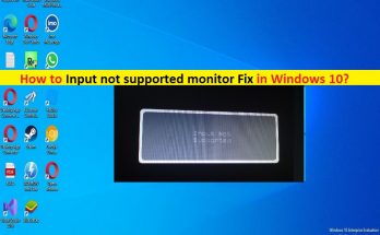 Input Not Supported Monitor Techs Gizmos