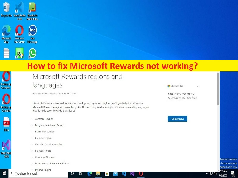 How to Fix Microsoft Rewards not working [Steps] Techs & Gizmos