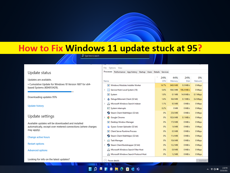 How To Fix Windows 11 Update Stuck At 95 [steps] – Techs And Gizmos